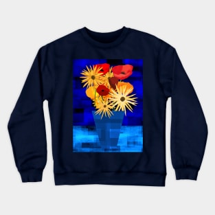 Vase of Flowers Crewneck Sweatshirt